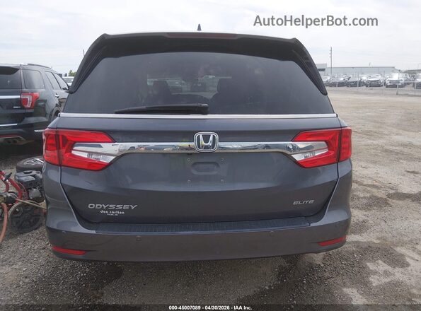 5FNRL6H92JB077590 2018 HONDA ODYSSEY Gray 