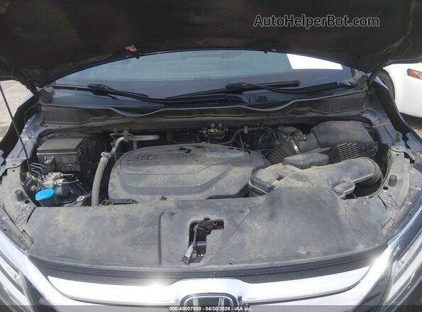 5FNRL6H92JB077590 2018 HONDA ODYSSEY Gray Vista trasera