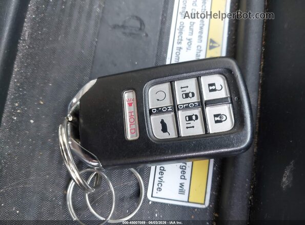 5FNRL6H92JB077590 2018 HONDA ODYSSEY Gray Vista del salpicadero