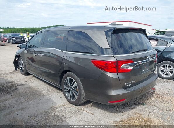 5FNRL6H92LB014346 2020 HONDA ODYSSEY Brown Widok wnętrza 360 stopni