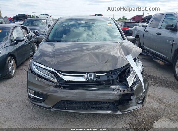 5FNRL6H92LB014346 2020 HONDA ODYSSEY Brown Widok zestawu wskaźników