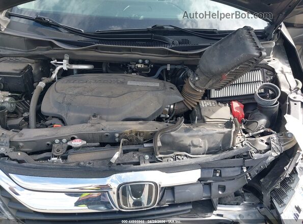 5FNRL6H92LB014346 2020 HONDA ODYSSEY Brown Widok z tyłu