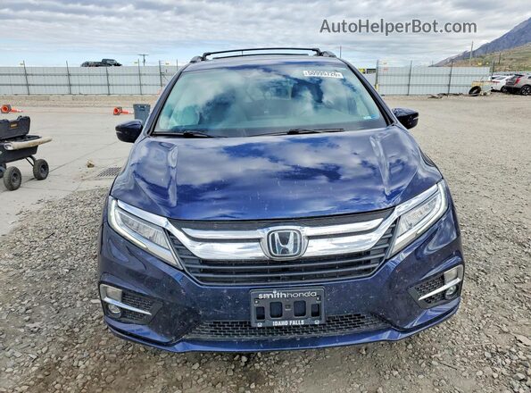 5FNRL6H92LB022852 2020 HONDA ODYSSEY Blue Vista frontal