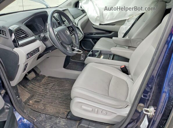 5FNRL6H92LB022852 2020 HONDA ODYSSEY Blue Vista interior delantera