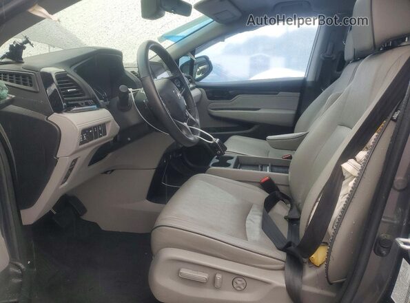 5FNRL6H92PB056764 2023 HONDA ODYSSEY Gray Vista interior delantera