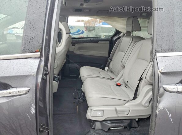 5FNRL6H92PB056764 2023 HONDA ODYSSEY Gray Vista interior trasera
