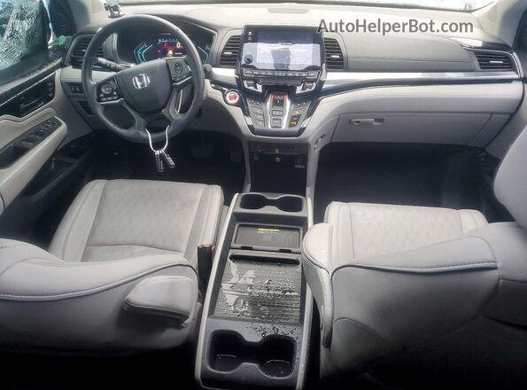 5FNRL6H92PB056764 2023 HONDA ODYSSEY Gray Vista del salpicadero