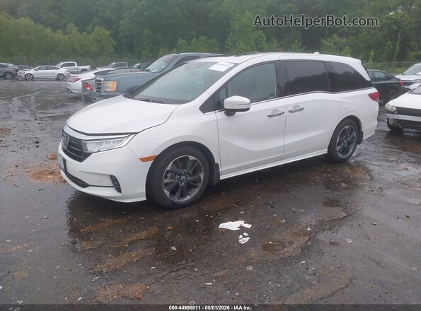 5FNRL6H92RB005946 2024 HONDA ODYSSEY White Vista tres cuartos delantera izquierda