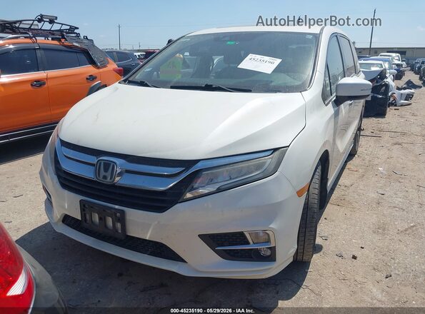 5FNRL6H93JB042248 2018 HONDA ODYSSEY White Սալոնի հետևի տեսք