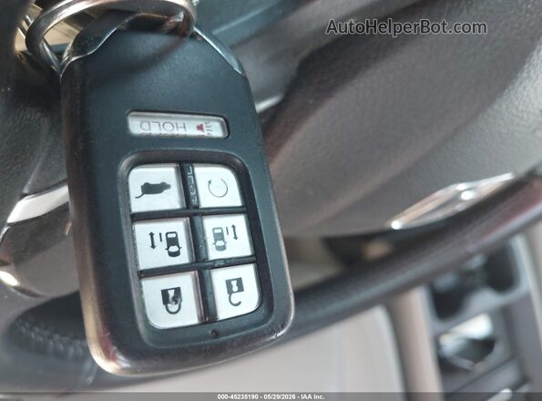 5FNRL6H93JB042248 2018 HONDA ODYSSEY White Առջևի վահանակի տեսք