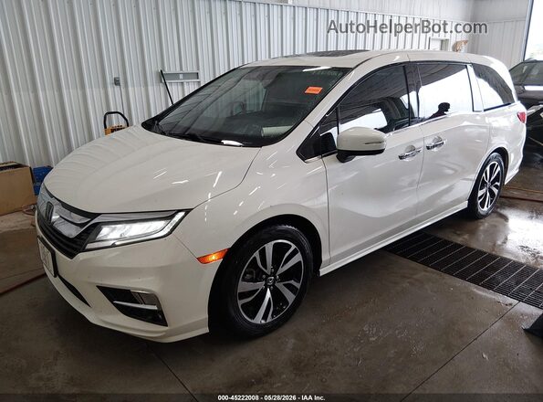 5FNRL6H93KB096165 2019 HONDA ODYSSEY White Front left