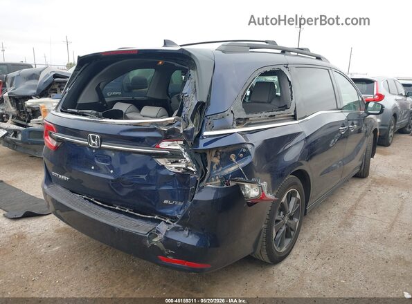 5FNRL6H93PB009582 2023 HONDA ODYSSEY Navy Задня права чверть