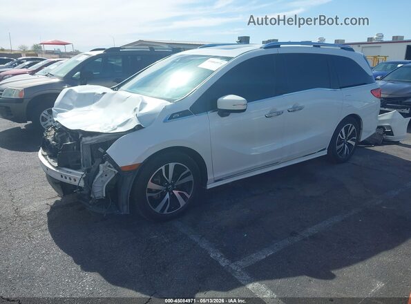 5FNRL6H94LB012193 2020 HONDA ODYSSEY White Przód lewy