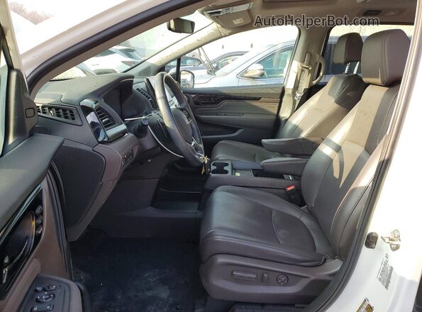 5FNRL6H94LB042441 2020 HONDA ODYSSEY White Widok wnętrza z przodu