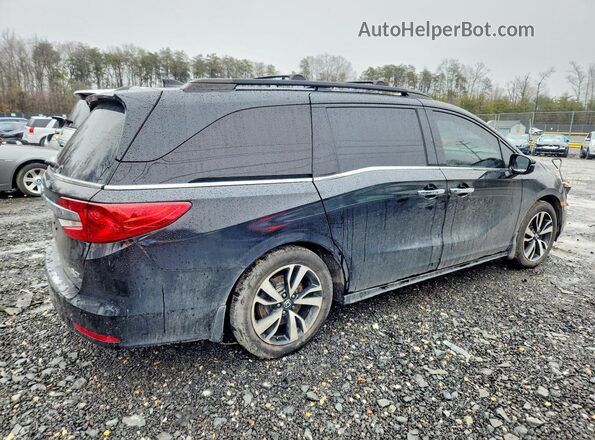 5FNRL6H95JB023362 2018 HONDA ODYSSEY Black Tył prawy