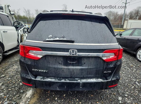 5FNRL6H95JB023362 2018 HONDA ODYSSEY Black Widok z tyłu