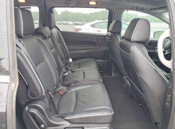 5FNRL6H95PB050943 2023 HONDA ODYSSEY Black Вид задньої частини салону