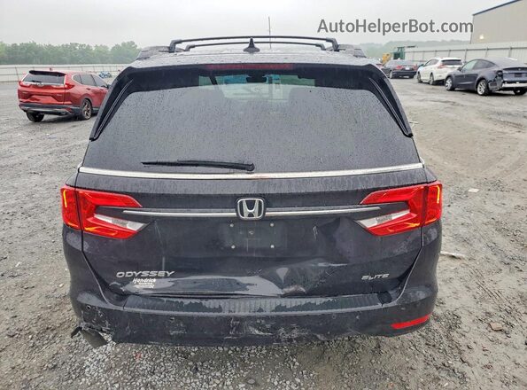 5FNRL6H95PB050943 2023 HONDA ODYSSEY Black Вид ззаду