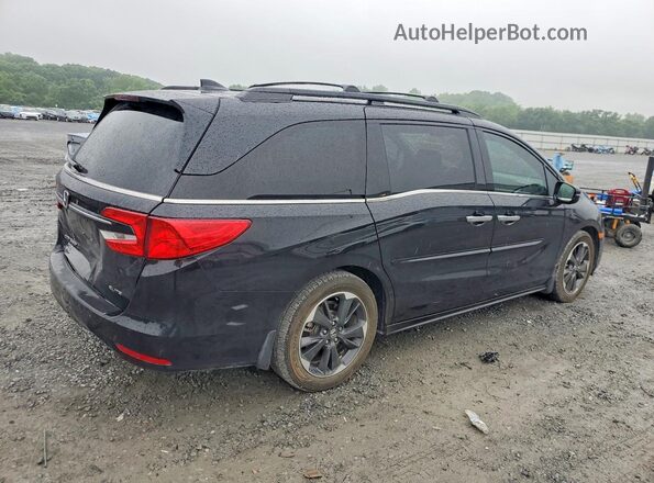 5FNRL6H95PB050943 2023 HONDA ODYSSEY Black Задня права чверть