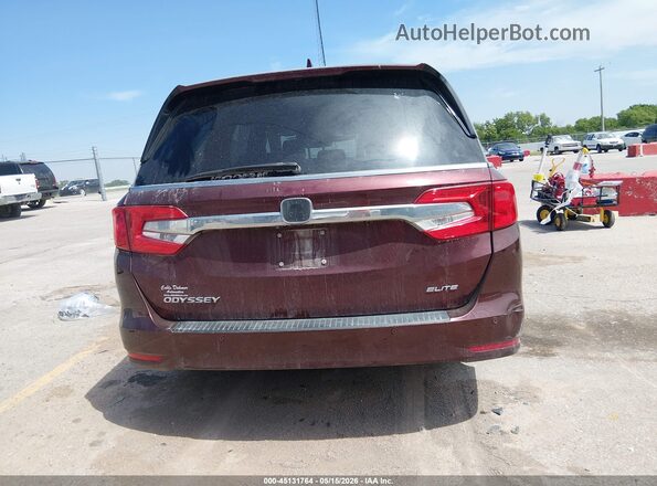 5FNRL6H96JB038579 2018 HONDA ODYSSEY Бордовый 