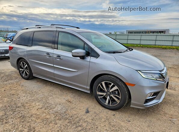 5FNRL6H97LB000023 2020 HONDA ODYSSEY Silver Delantero derecho