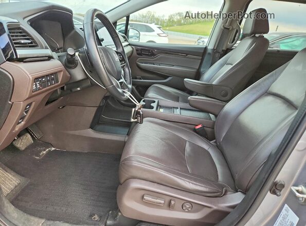 5FNRL6H97LB000023 2020 HONDA ODYSSEY Silver Vista interior delantera
