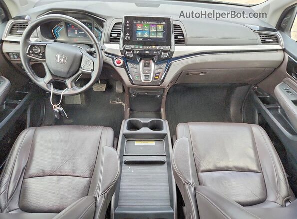 5FNRL6H97LB000023 2020 HONDA ODYSSEY Silver Vista del salpicadero