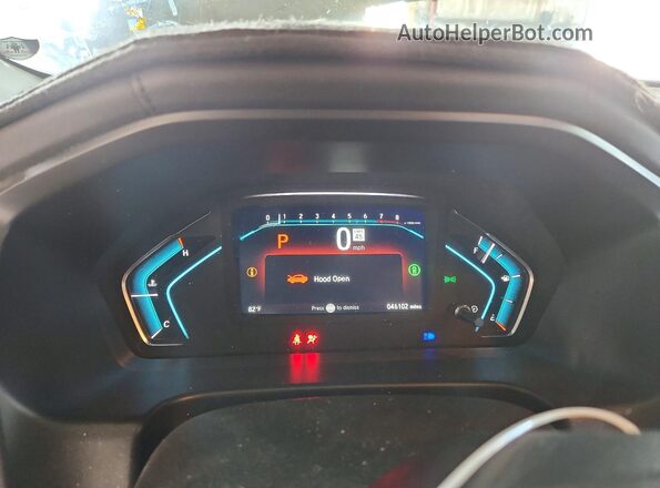 5FNRL6H97PB026031 2023 HONDA ODYSSEY Gray Սարքավորումների վահանակի տեսք