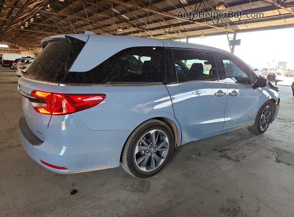 5FNRL6H97PB026031 2023 HONDA ODYSSEY Gray Հետևի աջ