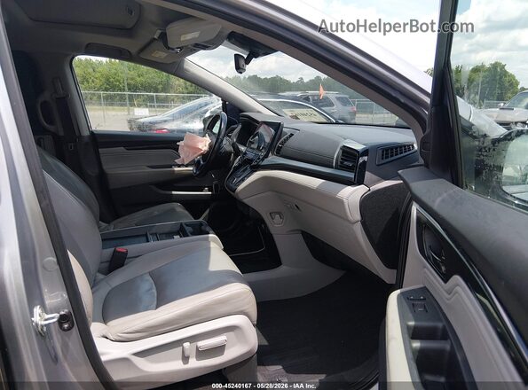 5FNRL6H99JB058339 2018 HONDA ODYSSEY Silver Սալոնի դիմացի տեսք