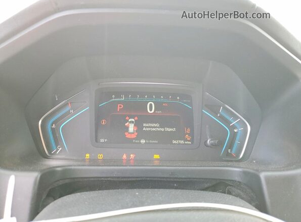 5FNRL6H9XKB098432 2019 HONDA ODYSSEY Gray 