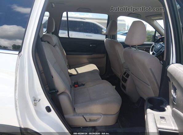 5FNYF5H13HB037570 2017 HONDA PILOT Белый Вид наклейки с VIN-кодом