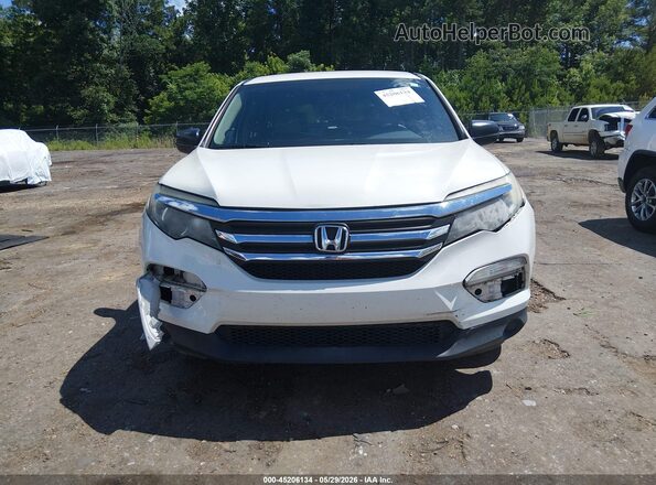 5FNYF5H13HB037570 2017 HONDA PILOT Белый Вид щитка приборов