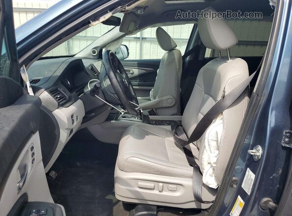 5FNYF5H20MB003153 2021 HONDA PILOT Blue წინა სალონის ხედი