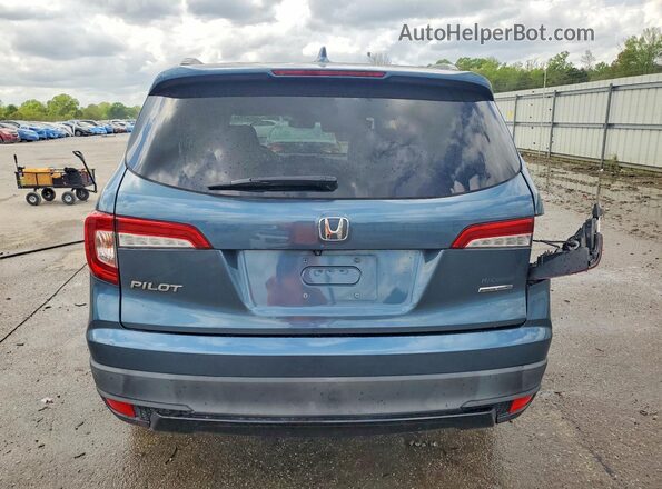 5FNYF5H20MB003153 2021 HONDA PILOT Blue უკანა ხედი