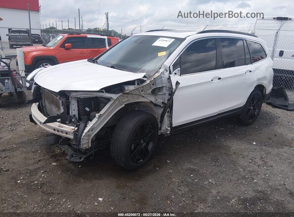 5FNYF5H22NB034146 2022 HONDA PILOT White Передня ліва чверть