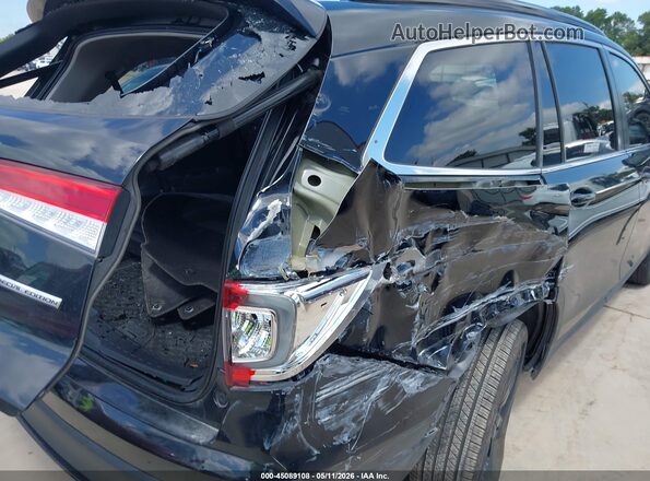 5FNYF5H26MB047416 2021 HONDA PILOT Black Вид спереду