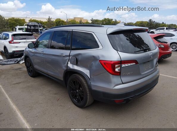5FNYF5H27NB010957 2022 HONDA PILOT Silver Հետևի ձախ