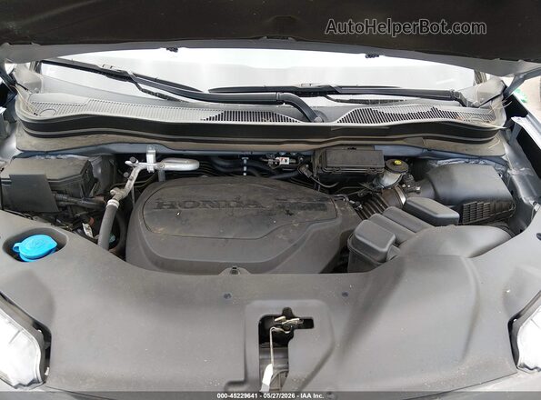 5FNYF5H27NB010957 2022 HONDA PILOT Silver Հետևի տեսք