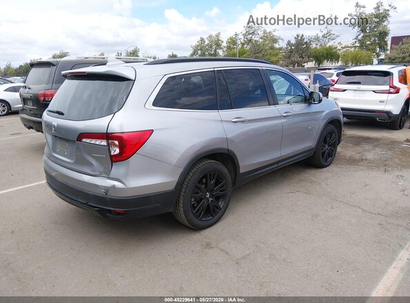 5FNYF5H27NB010957 2022 HONDA PILOT Silver Հետևի աջ