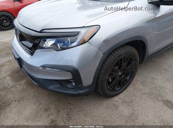 5FNYF5H27NB010957 2022 HONDA PILOT Silver 