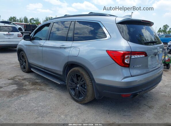 5FNYF5H28NB010949 2022 HONDA PILOT Silver Задня ліва чверть