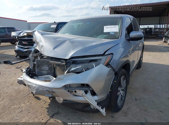 5FNYF5H32HB017604 2017 HONDA PILOT Silver Przód lewy