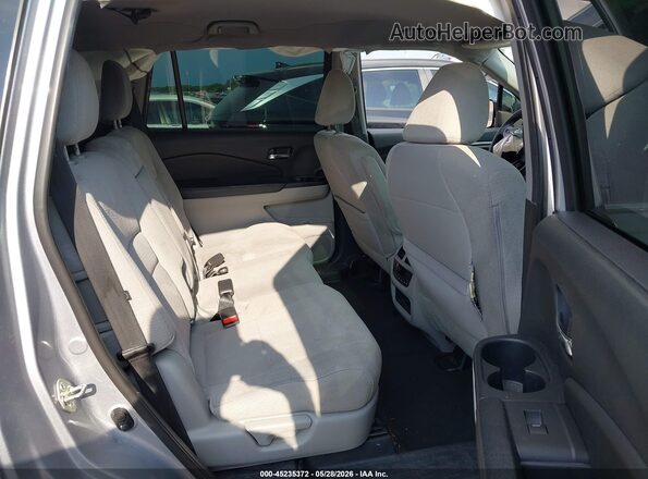 5FNYF5H32HB017604 2017 HONDA PILOT Silver Widok naklejki z numerem VIN