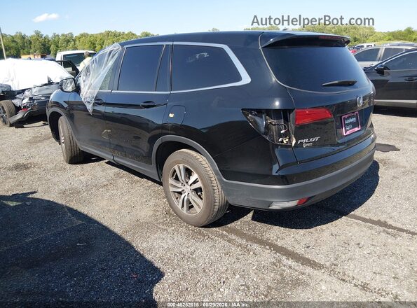 5FNYF5H33JB024888 2018 HONDA PILOT Черный Задняя левая четверть