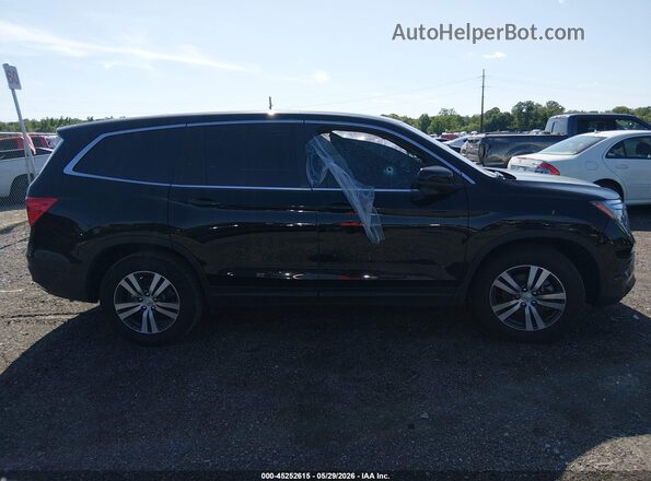5FNYF5H33JB024888 2018 HONDA PILOT Черный Вид задней части салона