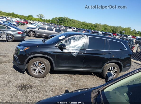 5FNYF5H33JB024888 2018 HONDA PILOT Черный Панорамный вид салона 360°