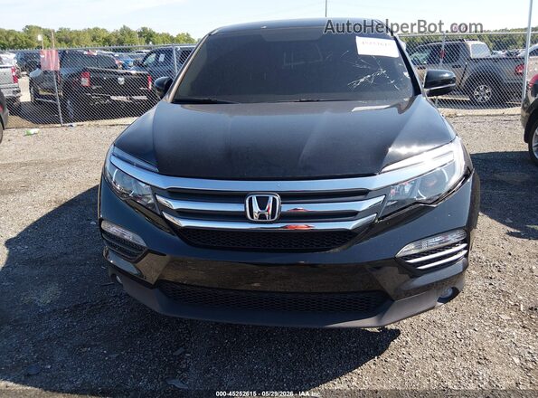 5FNYF5H33JB024888 2018 HONDA PILOT Черный Вид щитка приборов