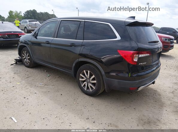 5FNYF5H33KB016775 2019 HONDA PILOT Black Հետևի ձախ