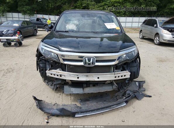 5FNYF5H33KB016775 2019 HONDA PILOT Black Դիմացի տեսք